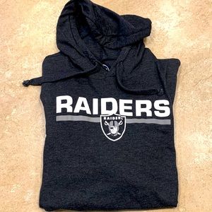 Raiders Long Sleeved Shirt w/hood